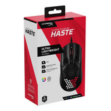 Hyperx® pulsefire Haste Mouse Gamer Ultra Ligero 59g 16000dp