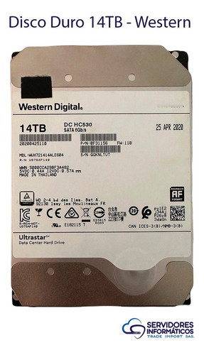 Disco Duro Interno Western Digital 14 Tb