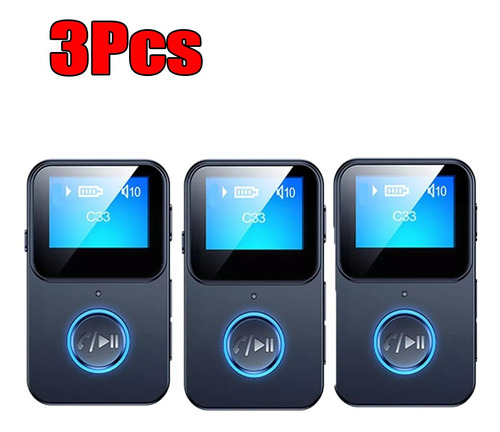 3pcs Mini Player De Música Mp3 Com Clipe Walkman Esportes