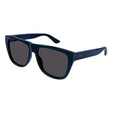 Gafas De Sol Gucci Gg1345s Azul/gris 57/16/145 Para Hombre