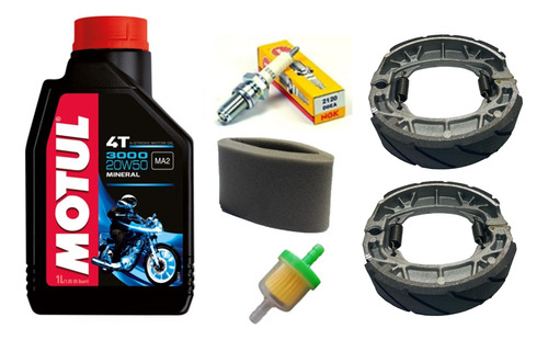 Kit De Afinacion Completo Para Moto Honda Cgl125 Tool