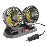 24/12v Ventilador Doble Cabezal Universal Para Camión Grande