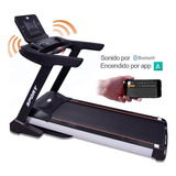 Caminadora Electrica 4hp Centurfit Gimnasio Profesional Uso Rudo Motor Ac Color Negro