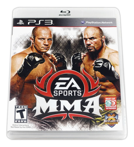 Ea Sports Mma Original Playstation 3 Ps3 Mídia Física