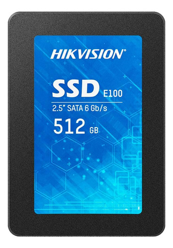 Disco Sólido Ssd Interno Hikvision E100 Series Hs-ssd-e100/512g 512gb