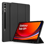 Smart Case Compatível Galaxy Tab S9 Plus 12.4 X810 C/suporte