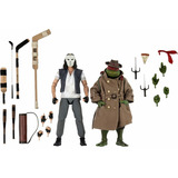  Figura: Tartarugas Ninja - Casey Jones & Raphael - Neca