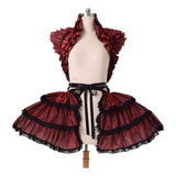 Cosdreamer Mujeres Victorian Petticoat Gothic Steampunk Ruff