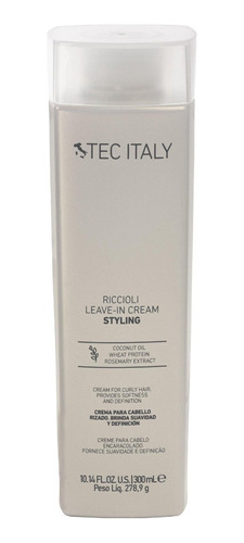 Shampoo Tec Italy Riccioli 300ml Cabello Rizado