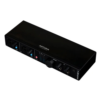 Arturia Minifuse 4 Black Interfaz De Audio Usb-c 4 In \u002F 4 Out Con Midi, Software Pro Y 192khz | Meses sin interés