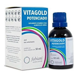 Vitagold Potenciado 50ml Suplemento Vitamínico Animais