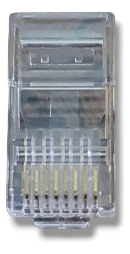 Conector Macho Rj45 Cat6 Metálico 50 Unidades