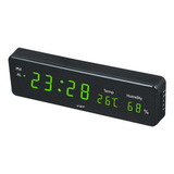 Reloj Despertador Pantalla Led Temperatura Humedad