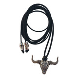 Collar Tiento Bull Negro Choker Tendencia Aesthetic 