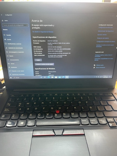 Laptop Lenovo  Intel Core I3  Septima Gen 8gb De Ram  500gb 