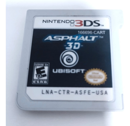 Asphalt 3d Sem Capa - Jogos Nitendo 3ds Diversos Jogos