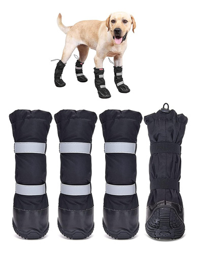 Hipaw Botas Para Perros Al Aire Libre Zapatos De Invierno Pa