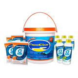 Cloro P/piscina 10kg3em1 +5 Barrilha 2kg +5 Clarificante 1lt