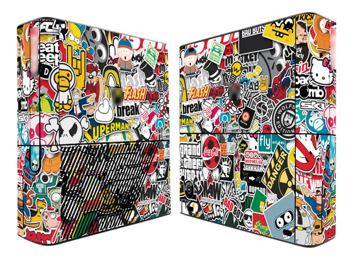 Skin Stickerbomb Para Xbox 360 E