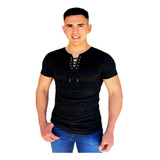 Remeras Entalladas Slim Fit Para Hombre Calidad 100%premium 