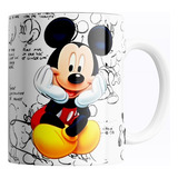 Taza De Cerámica Disney Mickey Mouse - 325ml - Diseño 48