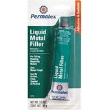 Permatex 25909-12pk Liquid Metal Filler, 3,5 Oz (pack De 12)