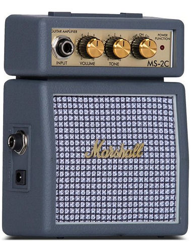 Amplificador Marshall Micro Amp Ms-2 Guitar 1w Cinza-escuro
