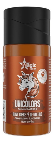 Matizador Unicolors Ruivo Cobre Pé De Moleque Magic Color