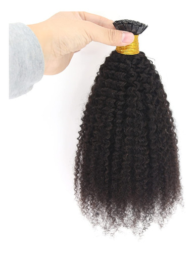 Zigzag Hair Afro - Extensiones De Cabello Humano Rizado De P