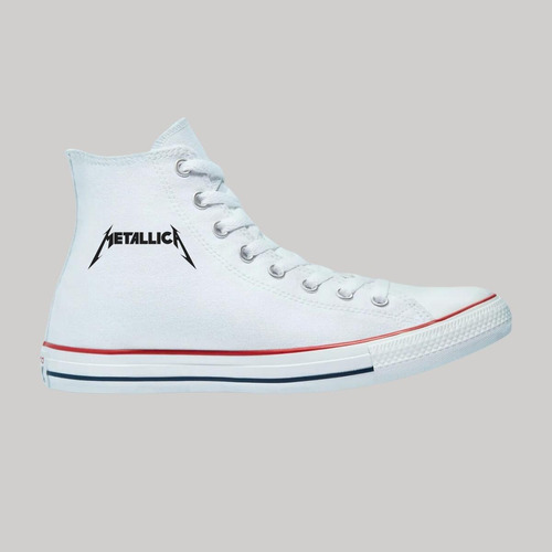 Tenis Converse Chuck Taylor All Star Bota Metallica Logob