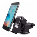 Suporte Veicular P/ Celular Trava Automatico Universal Cor Cinza