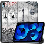 Funda Para iPad 10th 10a Gen 10.9 2022 Smart Case Paris