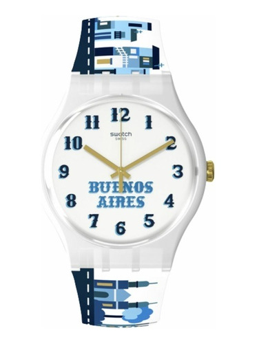 Reloj Swatch So29z121 Mi Buenos Aires Querido Agente Oficial