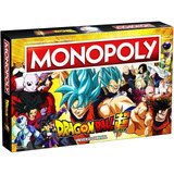 Monopoly Dragon Ball Super Juego De Mesa Hasbro Español