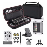 Funda De Kit De Accesorios Para Nintendo Switch Oled 17 En 1