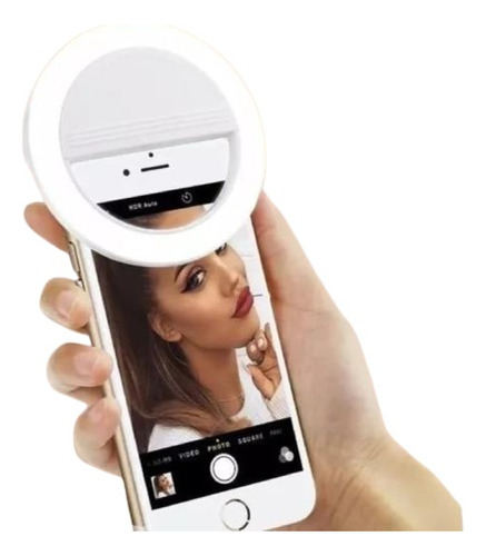 Anel Luminoso Para Celular Flash Selfie Mini Ring Light