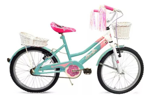 Bicicleta Nena Musetta Betty Blue Rodado 20 - Racer Bikes