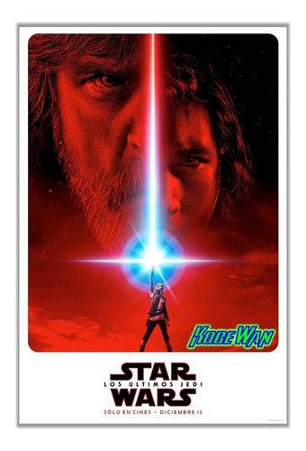 Poster Original De Cine Star Wars 8 Los Ultimos Jedi Last Je