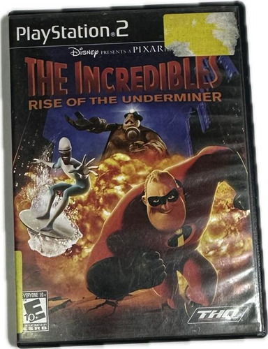 The Incredibles Rise Of The Underminer Playstation 2