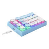 Teclado Rgb Pudding Switches Keycaps Backlight Mechanical