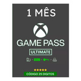 Game Pass Ultimate 1 Mês Código 25 Dígitos