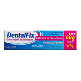 Dentalfix Fixador De Dentadura - L 68g P 50g - Igual Corega