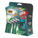 Kit Aparelho De Barbear Bic Comfort 3    4unidades+sabonete