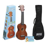 Ukelele Mahalo Mr1tbr-pk Soprano Con Clases Virtuales+ Funda