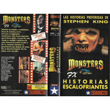 Monsters Fx Historias Escalofriantes Vhs Stephen King Terror