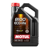 Aceite Motor Auto Motul 8100 5w20 Ecolite Dexos1 5l