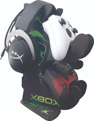 Suporte Gamer Controle De Xbox E Fone De Ouvido Headset
