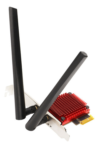 Red Wifi Adapter Card Pcie Ac68 6dbi Antena 2.4 G