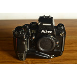 Cámara Analógica Slr Nikon F4 + Grip (mb-21) 35mm (leer Des)