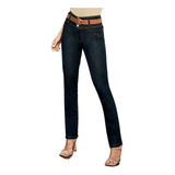 Jeans Colombiano Control Abdomen 1581 Azul Bartolomeo